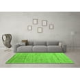thumbnail image 3 of Ahgly Company Indoor Round Abstract Green Modern Area Rugs, 6' Round, 3 of 4