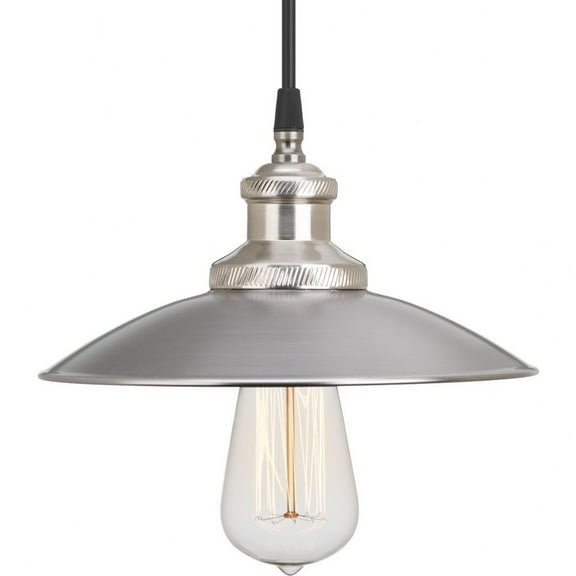 P5161-81-Progress Lighting-Archives - Pendants Light - 1 Light in Farmhouse style - 9 Inches wide by 5.13 Inches high-Antique Nickel Finish