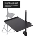 thumbnail image 5 of Sound Card Tray Live Broadcast Microphone Rack Stand Phone Clip Holder Microphone Stand Microphone Holder Tray, 5 of 8