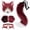 Wine%GC100, variant on SJLDQY Carnival Unisex Mens Womens Animal Dress Up Funny Mask With Gloves Accessories Outfits Party Stage Performance Clothes Set