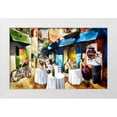 thumbnail image 1 of West, Ronald 24x17 White Modern Wood Framed Museum Art Print Titled - St. Olivers Cafe, 1 of 4