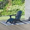 thumbnail image 5 of Westin Outdoor Adirondack Patio Chair with Ottoman Footrest, Navy Blue, 5 of 9