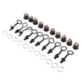 thumbnail image 1 of lionlar 10Pcs DC-022 5.5 x 2.1mm DC Female Power Socket Outlet Connector Panel & Cap, 1 of 8