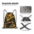 thumbnail image 3 of Kdxio Urban Graffiti Scorpion Illustration Print Drawstring Backpack Bag,Waterproof Draw String Back Sack, Gym Drawstring Bags Swim Bag For Unisex, 3 of 5