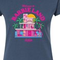 thumbnail image 3 of Barbie The Movie - Welcome To Barbie Land - Juniors Fitted Graphic T-Shirt, 3 of 5