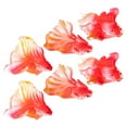 thumbnail image 2 of LYTMENT 6pcs Mini Goldfish Resin Statues for Micro Landscape Cute Fish Figurines for Garden Aquarium Ornaments for Fairy Gardens Fish Tank Decorations, 2 of 9
