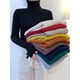 thumbnail image 1 of JMPRS Turtleneck Sweater Women Fashion Simple Winter Pullover Jumper High Elastic Knitted Fall Female Basic Tops Casual Blouse, 1 of 5