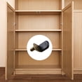 thumbnail image 5 of Meiiso 6mm Minimalist Cabinet Shelf Bracket, Antique Blue with Black Rubber, 1 Piece, Cabinet Bracket, Shelf Bracket, Black Bracket, 5 of 5