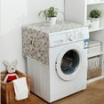 thumbnail image 3 of Multi purpose Cotton Linen Dustproof Cover Protector for Fridge Washing Machine (51'' x 21''), 3 of 11
