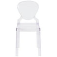 thumbnail image 4 of Flash Chaise Fantôme avec Dossier en Cristal Transparent, 4 of 7