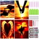 thumbnail image 2 of 4x DIY LandscapeFull Drill Set Resina Rhinestone para Oficina Hotel Cafe Decoración de, 2 of 8