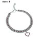 thumbnail image 2 of Collar de perro de metal con cadena de oro rosa, mascota linda de moda, 2 of 5