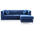 thumbnail image 4 of Glory Furniture G781B-SC NAVY BLUE Sofa Chaise, 4 of 6