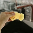 thumbnail image 2 of Unique Bargains Duck Shape Dish Brush with Handle Cartoon Kitchen Scrub Brushes for Cleaning Dish Scrubber Yellow, 2 of 6
