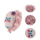 thumbnail image 3 of 1 Pc Esponja de Baño en Forma de Mariposa para el Cuerpo Color Rosa, 3 of 6
