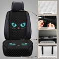 thumbnail image 6 of CHAQLIN Cat Eye Pattern Design Car Seat Covers for Pets, Non-Slip Padded Front Seat Protector Pads for SUV, Quilted Padded Fabric Car Front Seat Covers, 6 of 7