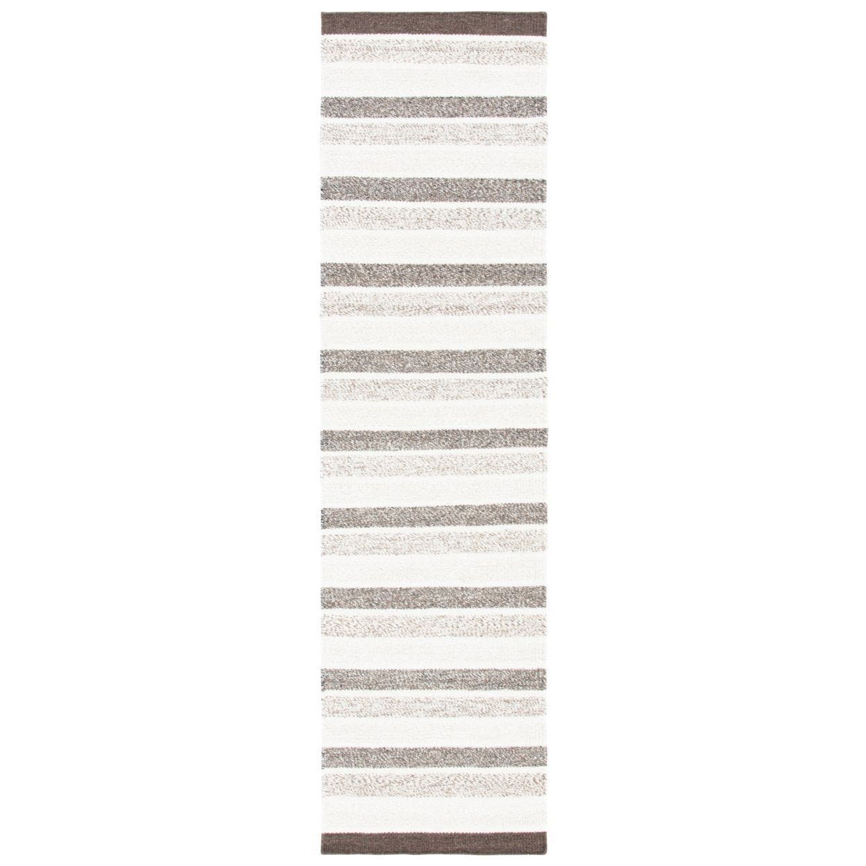 SAFAVIEH Kilim Carlie Striped Area Rug, Ivory/Brown, 5' x 8'