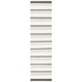 thumbnail image 3 of SAFAVIEH Kilim Carlie Striped Area Rug, Ivory/Brown, 5' x 8', 3 of 6