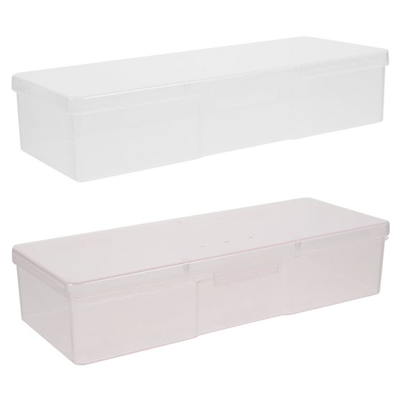 Zcyifa Nail Tool Storage Box Manicure Pedicure Case Organizer Container