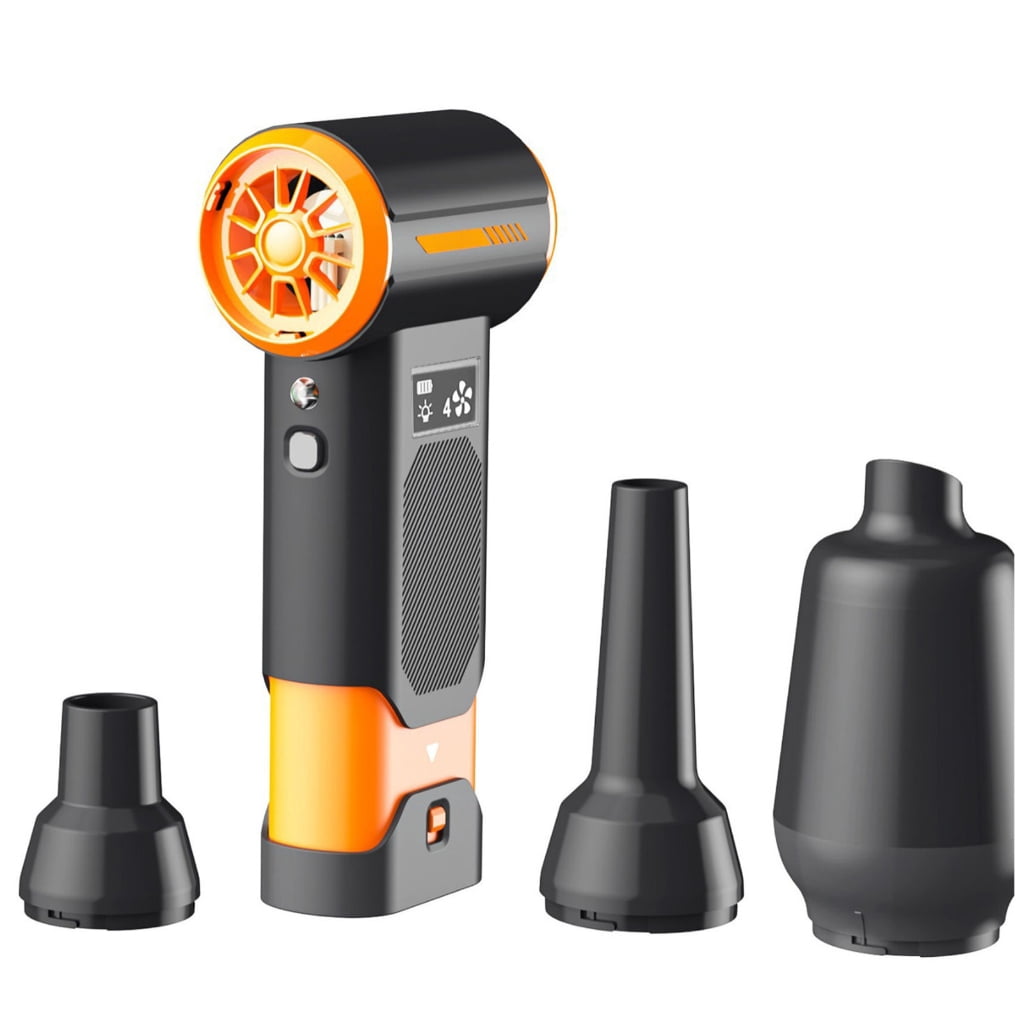 MOMOJIA Cordless Blower 8000mAh Air Duster with Interchangeable Nozzles Light Weight