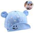 thumbnail image 2 of Gorro para bebé, gorro para el sol para niños, gorros bonitos de dibujos animados, gorra de béisbol para niños de primavera y verano con puntos, 2 of 8