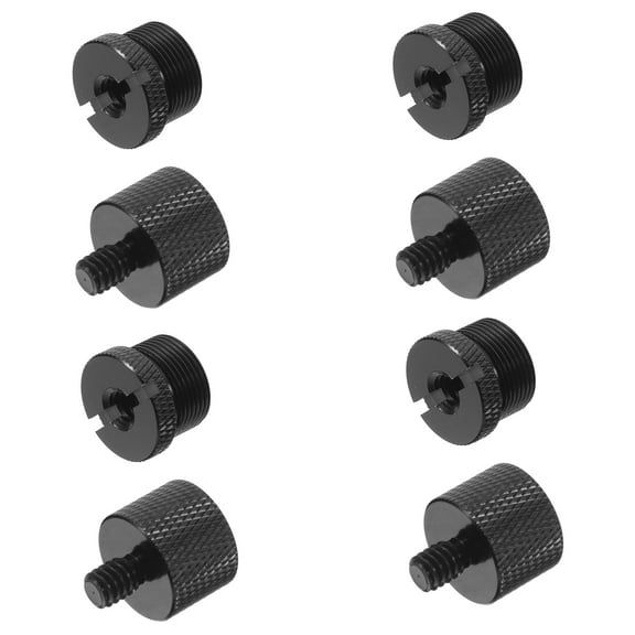 Masteelf 8-Piece Adjustable Microphone Stand Kit with Boom Arm, Desk Clamp, and Flange Mount for Podcasting, Streaming, and Camera Setup