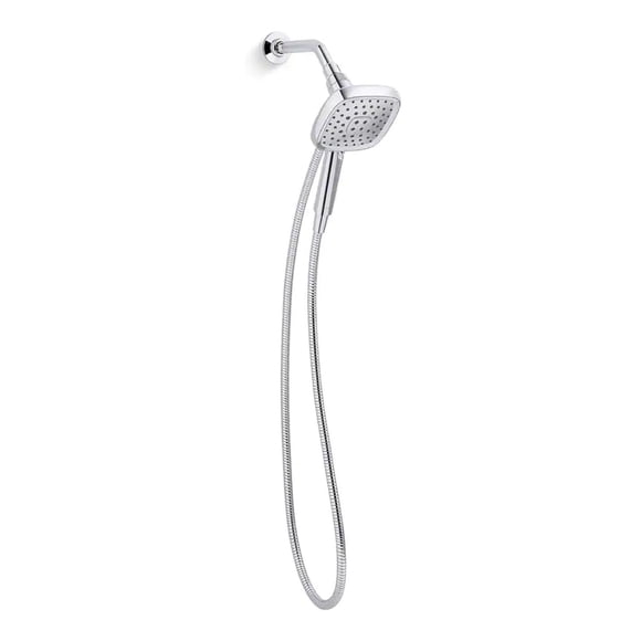 Regadera De Mano Multifunción Fordra Cromada Plástico