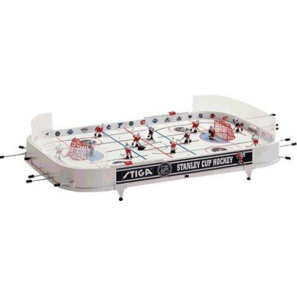 Stiga 37 in. NHL Stanley Cup Rod Hockey Table Top Game Detroit Red Wings/Toronto Maple Leafs Tabletop