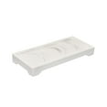 thumbnail image 6 of Bathroom Tray, Countertop Organizer Rectangle Decorative Tray Jewelry Rings Dish Holder for Bathtub Accessories Candles Home Decor Soap Rings , White, 6 of 9