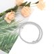 thumbnail image 4 of Ofertas Únicas 1 Pc Correa de Bolso de Perlas Falsas 0.32"x23.62" Tono Plateado Plástico, 4 of 5