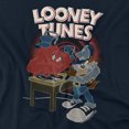 thumbnail image 2 of Looney Tunes Dj Looney Tunes Women's T Shirt, Navy, Large, 2 of 6