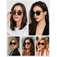 thumbnail image 2 of Women's Polarized Sunglasses – Lightweight 16.5g TR90 Frame, UV400 Protection Classic Fashion Shades for Driving Fishing Beach Outdoor, 6 Colors Available, 2 of 6