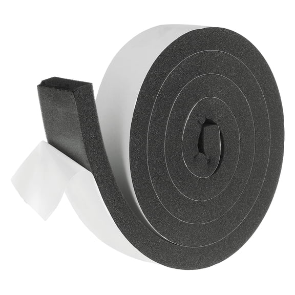 Weather Stripping Door Seal, 2" x 13/16" Adhesive Foam Tape Seal Soundproof Insulation Strips for Door Frame Window Gaps (6.5 Feet)