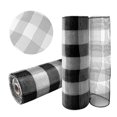 thumbnail image 1 of Cinta Decorativa GouZaak 10 pulg x 9 m Malla Blanca y Negra, 1 of 7