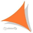 thumbnail image 7 of NEWEEN Waterproof Sun Shade Sail Triangle UV Block Sunshade for Backyard Yard Deck Patio Garden Outdoor Activities and Facility(Orange,10'x10'x10'), 7 of 7