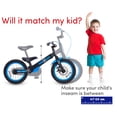 thumbnail image 6 of smarTrike Xtend 3-in-1 Convertible Kids Bike, Balance to Pedal Training Bicycle 3Year+, Black, 6 of 11