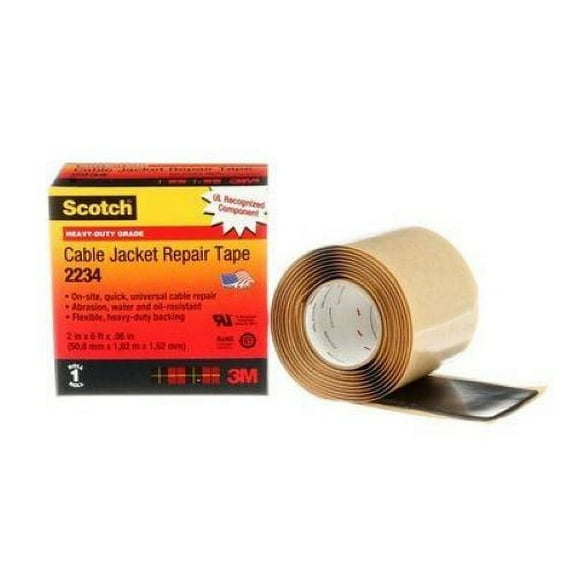 Mastic Tape, 60 mil, 2" x 6 ft., Black