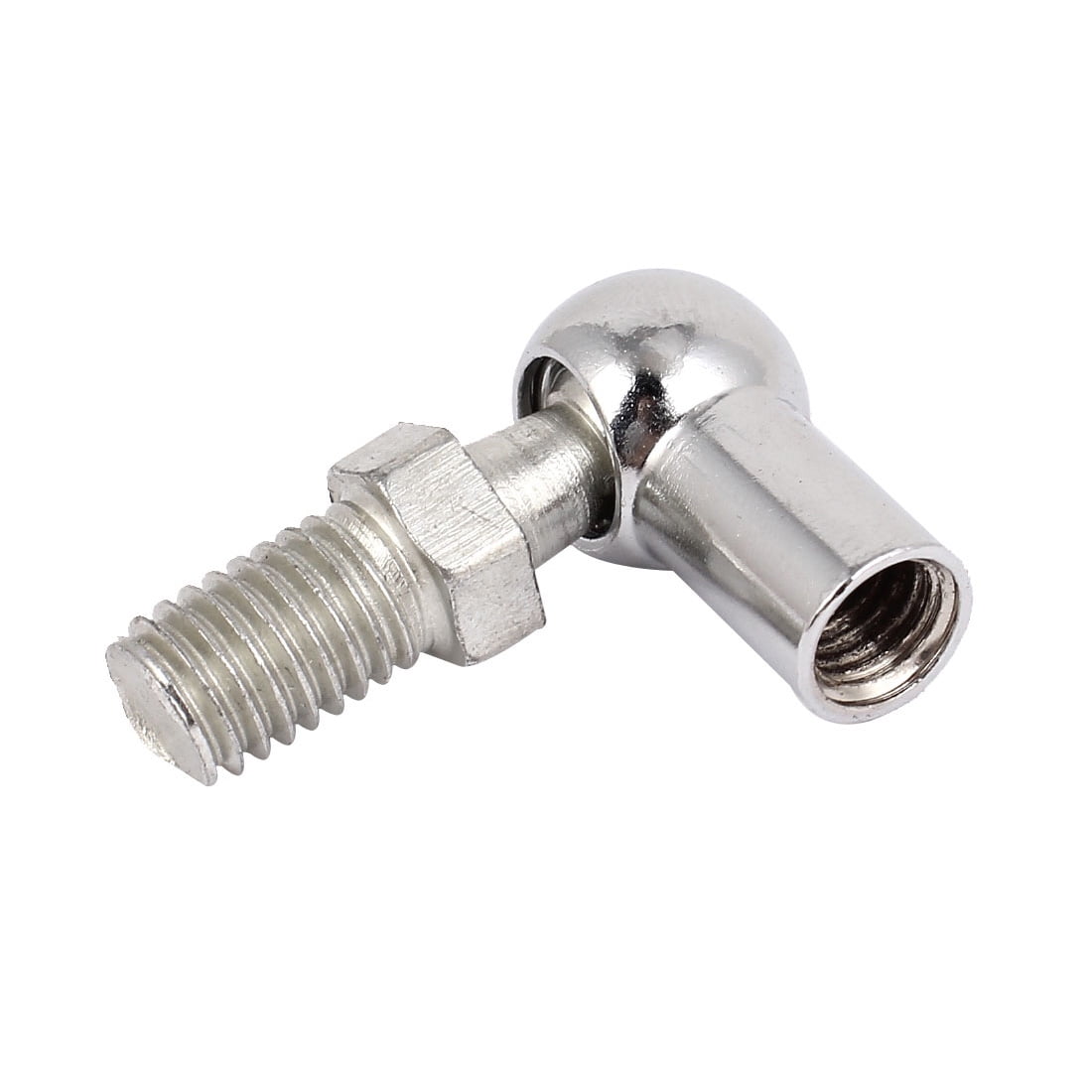 Unique Bargains 10mm Male 8mm Female Threaded L Shape Ball Joint Rod