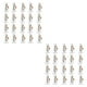 thumbnail image 4 of Eigraketly 20 piezas de clavijas de anclaje de cubierta retráctiles con Clips de mosquetón estacas de tienda accesorios de dosel suministros al Type3 NO3, 4 of 6
