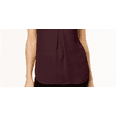 thumbnail image 3 of I-N-C Womens Inverted Pleat Pullover Blouse, 3 of 3