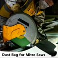 thumbnail image 1 of Mitre Saw Dust Bag Collection Saw Dust Collection Miter Dust Bags Table Saw Dust Collector Bag With Zipper Table Saw Accessories, 1 of 4