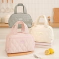 thumbnail image 2 of PRIYAL Insulated Lunch Bag for Women, Portable Lightweight Lunch Box for Adults, Reusable Small Lunch Tote Cooler Bags with Front Zipper Pocket for Work Picnic, 2 of 9