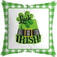 thumbnail image 1 of LADIGASU St. Patrick's Day Short Plush Cushion Cover Throw Pillow Cover Sofa Home Decor, 1 of 1