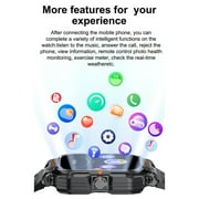 Rainbuvvy GT55 2.01 Inch Smart Watch Portable Bluetooth Headset IP67 Support Android 5.0/iOS 9 Compatible Sports Watch Silver