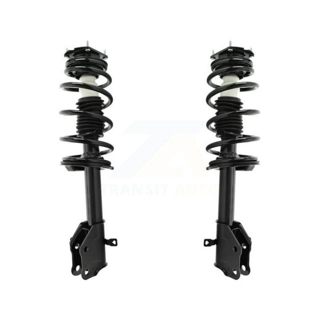 Transit Auto Front Complete Suspension Shocks Strut and Coil Spring Mount Assemblies Kit for Car Ford Edge Lincoln MKX - Left Right Side (Driver Passenger) K78A-100219
