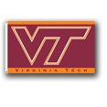 thumbnail image 1 of QIFEIHA Virginia Tech Hokies Flag 3x5 Feet Banner Flag, 1 of 3