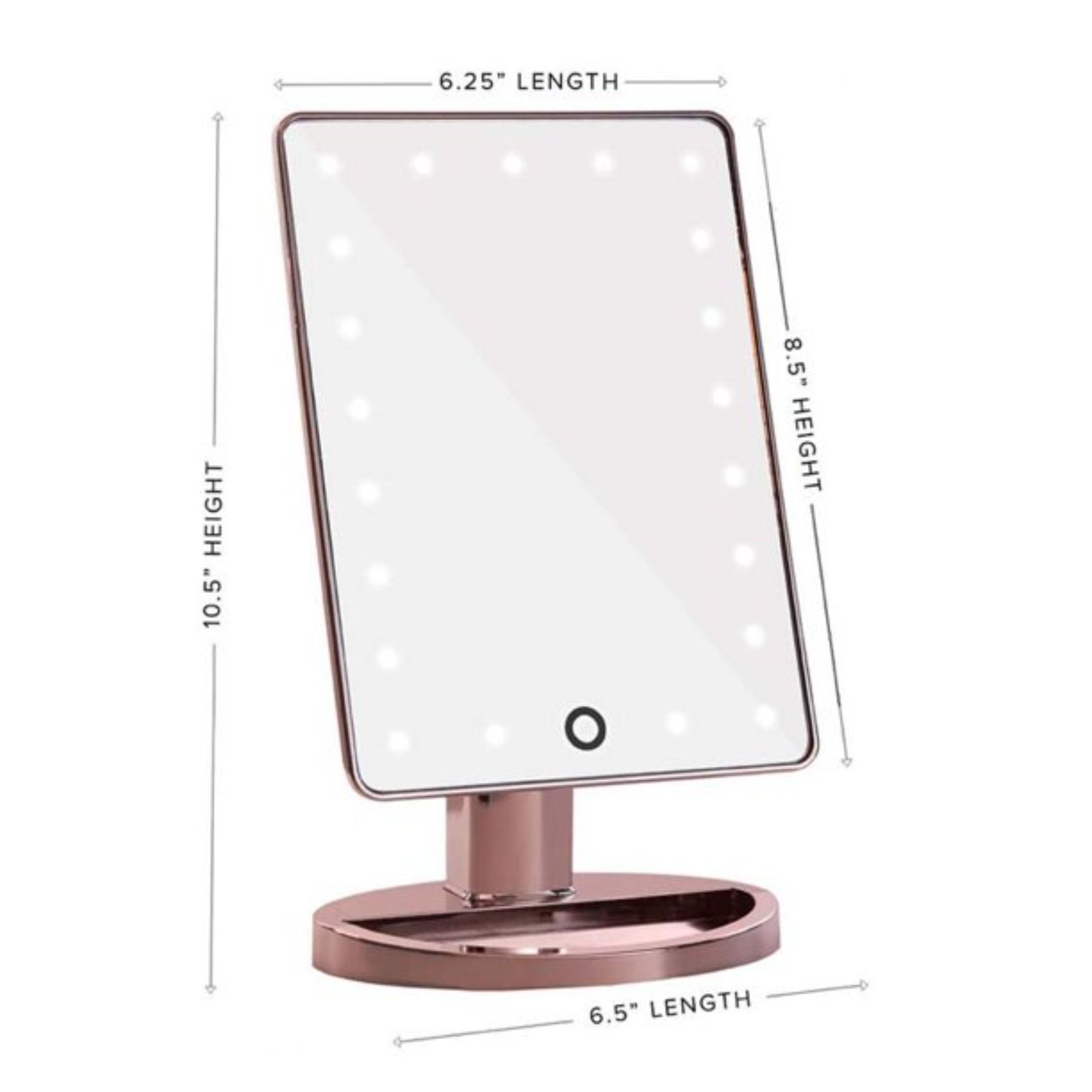 touch 2.0 led vanity mirror