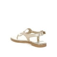 thumbnail image 6 of Zorad Metallic Genuine Leather Flats, 6 of 9