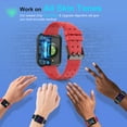 thumbnail image 2 of Fitness Tracker Watch, AGPtEK 1.7in Color Touch Screen Smart Bracelet Activity Tracker w/ BP, HR, Sleeping Monitor for Android IOS, 2 of 8