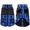 Blue, variant on Classic Plaid Warm Dog Coat with Harness, Reflective Stripes Winter Coat for Cold Weather, Windproof Dog Winter Clothes Blue XS
